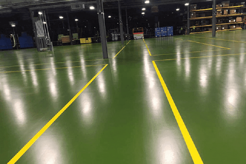 THI CÔNG SƠN SÀN EPOXY VÀ CÁC YẾU TỐ ẢNH HƯỞNG ĐẾN TỐC ĐỘ THI CÔNG