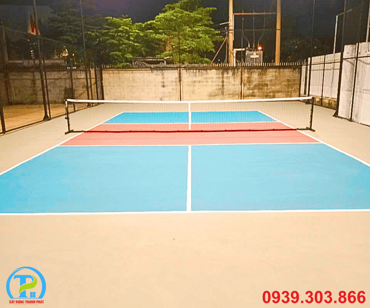 THI CÔNG SÂN PICKLEBALL CHUYÊN NGHIỆP CHẤT LƯỢNG CAO