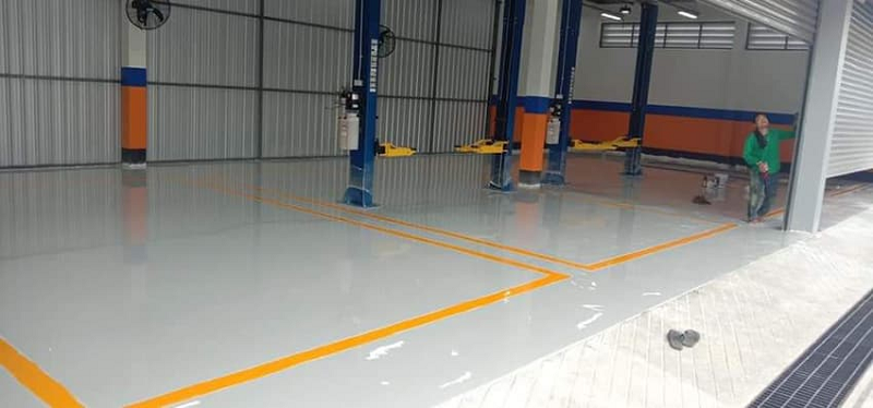 THI CÔNG SƠN SÀN EPOXY - NHỮNG LƯU Ý QUAN TRỌNG CẦN BIẾT